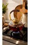 Fireproof borosilicate glass teapot - striped herbal tea infuser with wooden handle 1200 ml dr
