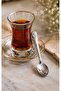 Set of 6 Flag Patterned Teaspoons