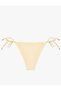 Drawstring Bikini Bottom with Sides - 2