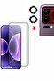 Mi 17 Pro Max Compatible Full Coverage Tempered Unbreakable Glass, Reads Fingerprints Smoothly + Camera Lens Protector, Set of 2