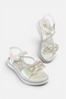 Velcro Girls' Sandals with Bow Detail - 2