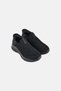 Kids Girl Slip On School Shoes, Black - 3