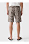 Lcw Swimwear Brown Patterned Men's Swim Shorts - 4