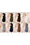 Ready-To-Wear Practical Combed Cotton Shawl, Non-See-Through Hijab Shawl, Non-Slip Shawl for Daily Use - 3
