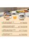 Rechargeable Electric Lunch Box 900ml Portable Food Warmer with Timer Stainless Steel - 7