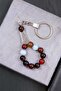 10 mm Moonstone Combined Agate Stone Keychain
