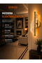 Decorative 12W Indoor Bronze Case 3-Color Light Modern Wall Sconce Electric 10 Pcs - 3