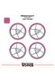 Yamaha Nmax Wheel Rim Strip – Half Rim Cover & Nmax Lettering Sticker Set - 2