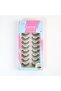 8 Pairs Wispy Fluffy False Eyelashes – Reusable Natural Look Multi-Layered Fake Lashes with Flexible Band 08