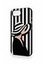 iPhone 16E Compatible Madam Marica Patterned Silicone Case - 4