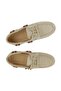 Bead Detailed Women's Shoes 700925 Beige - 3
