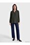 Lcw Grace Green Ruffled Collar Blouse - 2