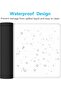 Dapesuom Large Gaming Mouse Pad, Extended Mousepad with Stitched Edges, Water Resist Keyboard Pad wi - 5