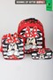 X Dekomus Licensed Large Size School Bag, Lunch Box and Pencil Bag Set