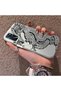 Oppo A54S Compatible High Quality Chinese Style Black and White Dragon Printed Case