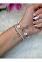 Colorful 3-Piece Bracelet Set Daisy Beads and Stone Waterway Combination Bracelet - 2