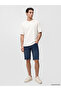 Ecru Crew Neck Men's T-Shirt - 2