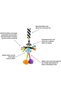Boppin’ Birdie | Developmental Plush Toy for Early Learning | High Contrast | Attaches to Baby Gear for Travel | For Ages Newborn and Up (80660), Multicoloure - 7