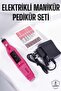 Electric Manicure Pedicure Rasp Kit Denture Nail Callus Cleaner