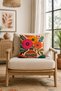 Set of 4 Modern Decorative Throw Pillow Covers – Bonjour Chill Ciao Printed Living Room Sofa Cushion Covers 43X43 cm - 4