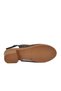 Women's Black Genuine Leather Velcro Soft Comfortable Sole Heeled Sandals 45223 - 5