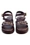 Orthopedic Comfortable Sole Sandals Brown - 3