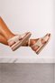 Marmaris Series Cream Genuine Leather Women's Sandals Orthopedic Sole Daily Comfortable Cross-Strapped Summer Shoes - 4