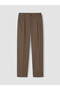 Özmarka New Season Brown Regular Fit Men's Trousers - 5