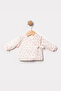 Reverse Stitched Floral Patterned, Cotton Premature Baby Girl Set (45 Cm, 50 cm) - 3