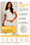 Cotton Soft Polka Dot Viscose Fabric Comfortable Straight Cut Top-Bottom Set Short Sleeves Crewneck T-Shirt - 4