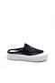 Knitted Detailed Closed-Toe Black Sabo Slippers (Size 1 Small Fit) - 2