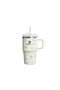 The Quencher H2.O Flowstate Tumbler 0.59L Thermos with Straw 10-21116-0271 Cream