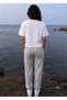 T-Shirt Tracksuit 2-Piece Combination Thin Summer Sweat-Absorbing X Printed Women's / Men's Unisex Model - 2
