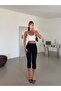 Polyviscon Capri Pants - Black