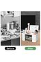 Desktop Organizer with Drawers Multi-functional 5 Plastic Compartments Transparent Drawer Pens Office Home School - 3