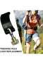 Trekking pole clip replacement parts – Trekking pole fasteners – 4-pack - 2
