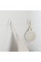 6-Pack Multi-Purpose Wall Hooks - Adhesive Keychains, Wall-Mounted, Sticky Design, Durable Plastic, White - 4
