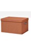 PP board reinforced folding wardrobe storage box, bedrooms, large capacity, store clothes, toys, sundries, 2-pack, wine red (44x30x20CM).