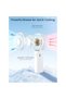 Handheld fan, portable rechargeable fan, USB desktop fan, 3 wind speeds, battery powered handheld fan, lightweight mini personal electric fan, for... - 3
