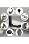 Foldable hooks - 6 wall hooks - Foldable corner hooks, suitable for hanging coats, towels, keys, bags. - 3