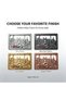 Premium Dubai Travel Souvenir Gift Idea, 3D Retro Alloy City Skyline Relief Fridge Decoration, Burj Khalifa and Palm Tree Motif, 4 Metallic Color Choices for Home Kitchen Decor. - 3