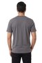 Dark Gray Basic Unisex Cotton T-Shirt Crew Neck Comfortable Fit - 3
