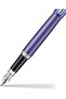 Expressions VFM 9430 Pen, Blue and Purple Pearlised Gradient, Metal with Chrome-Plated Trims, Medium Point, Refillable (Fountain Pen (Medium nib)) - 3