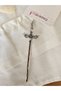 Royal Sword Antique Silver Gothic Hair Bun Clip 16cm - Vintage Metal Stick Clip Bun Stick - 4