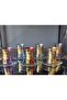 Handmade Crystal Lorenzo Mixed Lustered 24K Gold Embellished 12-Piece Presentation Tea Set