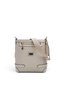 Beige - Beige Logo Women's Crossbody Bag Sp1120 - 5