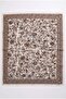 Nostaljik Bahçe Aqua Soft Scarf 8046 - Brown Beige - 4
