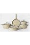 Turkish Black Granite Pot Set - 3