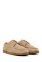 Men's Beige Lace-Up Suede Leather Casual Shoes 26Sfd766810 - 2