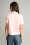 Regular Fit Polo Neck Embroidery Print Slogan Patterned Ribbed Short Sleeve T-Shirt I4226Ax26Au - 6